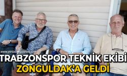 Trabzonspor teknik ekibi Zonguldak'a geldi