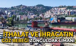 İthalat ve ihracatın göz bebeği Zonguldak Limanı