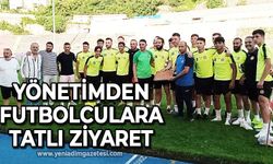 Zonguldak Kömürspor yönetiminden futbolculara tatlı ziyaret