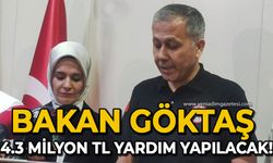 Bakan Mahinur Özdemir Göktaş açıkladı: 4.3 milyon TL yardım yapılacak!