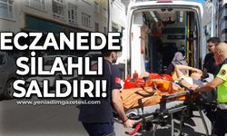 Eczanede silahlı saldırı: Saldırgan karakola yürüyerek gitti!