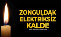Zonguldak elektriksiz kaldı!