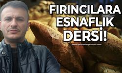 Mustafa Çınar'dan fırıncılara esnaflık dersi!