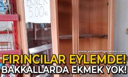 Fırıncılar eylemde : Mahalle bakkallarına ekmek yok!