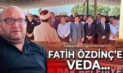 Fatih Özdinç'e veda