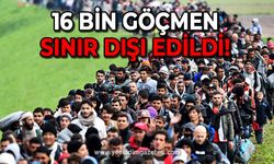 16 bin göçmen sınır dışı edildi