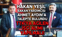 GMİS'ten Bakan Yardımcısı Ahmet Aydın'a TTK'ya acilen işçi alımı talebi!
