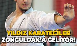 Yıldız karateciler Zonguldak'a geliyor