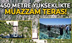 450 metre yükseklikte muazzam teras!