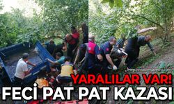 Feci pat pat kazası: Yaralılar var!