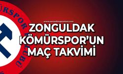 Zonguldak Kömürspor'un maç takvimi