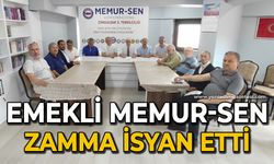 Emekli MEMUR-SEN zamma isyan etti
