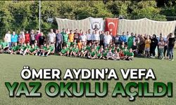 Ömer Aydın'a vefa: Karadonspor Yaz Futbol Okulu açıldı