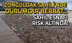 Zonguldak Sahili'nde durumlar berbat: Sahil esnafı risk altında!