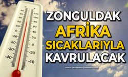 Zonguldak Afrika sıcaklarıyla kavrulacak