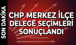 CHP Merkez İlçe Delege Seçimi sonuçlandı