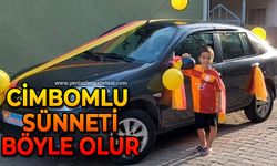 Galatasaray fanatiği Aydın Eşkin arabasını sarı kırmızı renklerle donattı