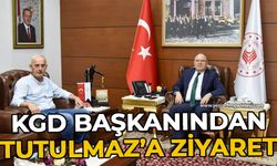 KGD Başkanından Tutulmaz'a ziyaret