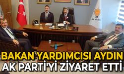 Bakan Yardımcısı Aydın Ak Parti'yi ziyaret etti