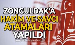 Zonguldak'a hakim ve savcı ataması yapıldı