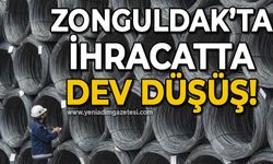 Zonguldak'ta ihracatta dev düşüş!