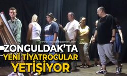 Zonguldak'ta tiyatro kursu başladı: Yeni tiyatrocular yetişiyor