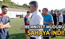 Zonguldak Kömürspor maçı öncesi 1461 Trabzon'a büyük destek: Emniyet müdürü sahaya indi!