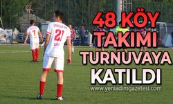 48 köy takımı futbol turnuvasında ter döküyor!