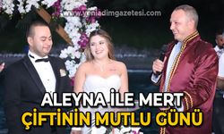 Aleyna Erbay ile Mert Şenuzun dünya evine girdi