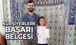 Zonguldaklı kursiyerlere başarı belgesi