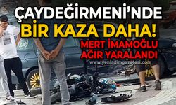 Çaydeğirmeni'nde bir motosiklet faciası daha yaşandı: Mert İmamoğlu ağır yaralı