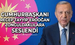 Cumhurbaşkanı Erdoğan Zonguldaklılara seslendi