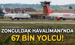 Zonguldak Havalimanı'nda 67 bin yolcu!