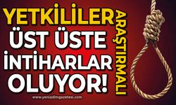 Üst üste intiharlar oluyor: Yetkililere "araştırma" çağrısı!