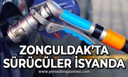Zonguldak'ta sürücüler isyanda: Motorine yine zam geldi!