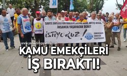 Zonguldak'ta eylem: Kamu Emekçileri iş bıraktı!