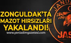Zonguldak'ta mazot hırsızları yakalandı