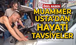 32 yıllık usta Muammer Ekinci'den sürücülere hayati tavsiyeler!