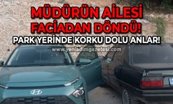 Müdürün ailesi faciadan döndü: Korku dolu anlar!