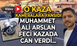 AK Parti İl Başkanı'nın oğlu Muhammet Ali Arslan feci kazada hayatını kaybetti: O anlar kameralara yansıdı