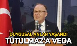 Vali Mustafa Tutulmaz'a veda yemeği düzenlendi: Duygusal anlar yaşandı