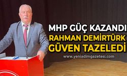 MHP'de kongre heyecanı: Rahman Demirtürk güven tazeledi