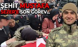 Şehit Mustafa Sezer'e son görev