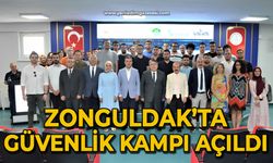 Zonguldak’ta güvenlik kampı açıldı