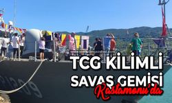 TCG Kilimli Savaş Gemisi Kastamonu'da