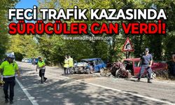 Feci kazada otomobil sürücüleri Ersin Kalender ve Ali Aloğlu hayatını kaybetti!