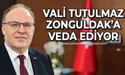 Vali Mustafa Tutulmaz Zonguldak'a veda ediyor