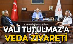 Vali Mustafa Tutulmaz'a veda ziyareti
