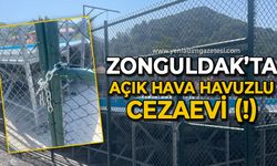Zonguldak'ta açık hava yüzme havuzlu cezaevi!