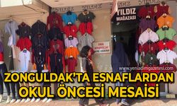 Esnaflardan Pazar mesaisi: Okul öncesi dükkanlarda yoğunluk